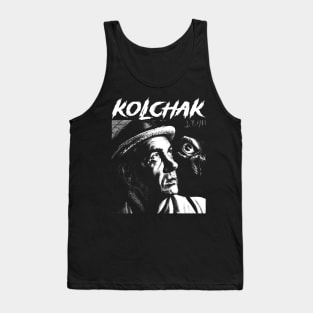 Pencil White Kolchak Adventure horor Tank Top